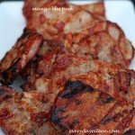 mango bbq pork chops