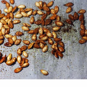 roasted seasoned squash seeds
