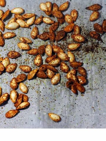 roasted seasoned squash seeds