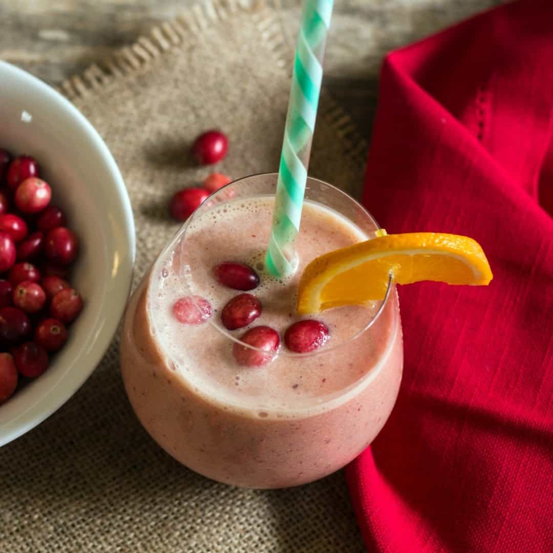 cranberry orange smoothie