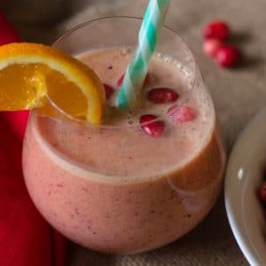 cranberry orange smoothie