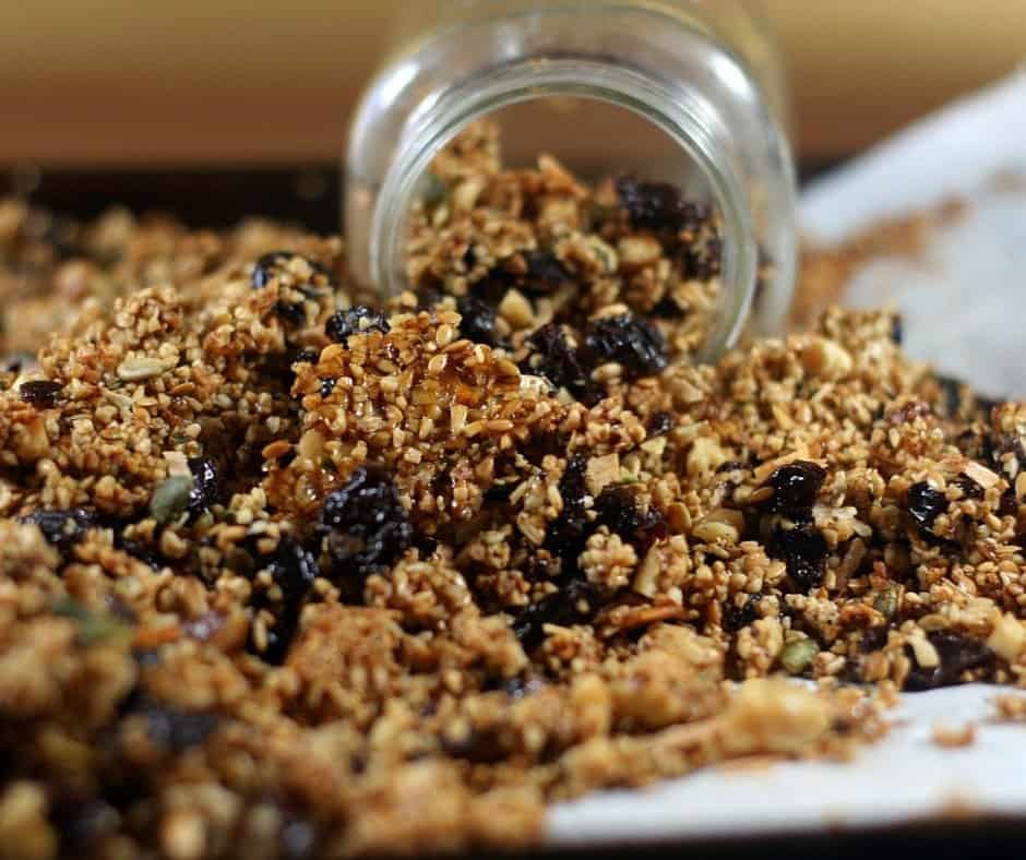 cherry vanilla granola