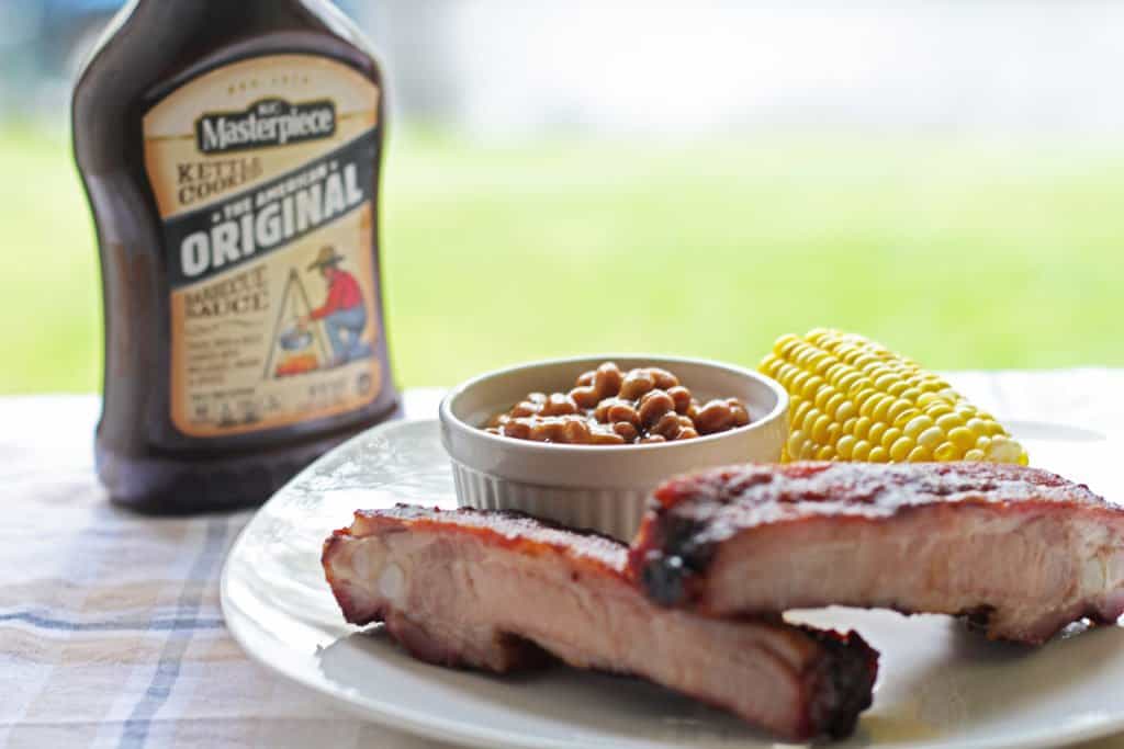 BBQ Pork Ribs with Spicy Dry Rub