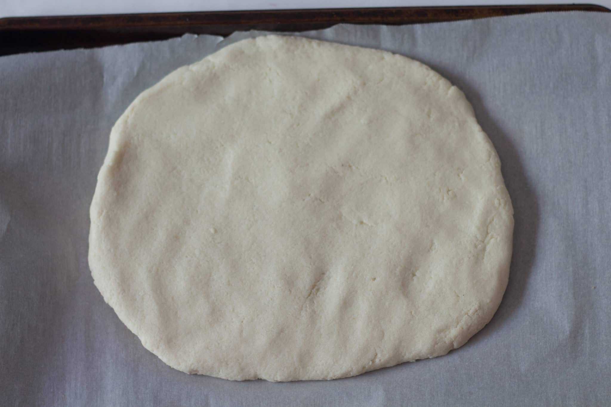 DIY flour dough handprint fish