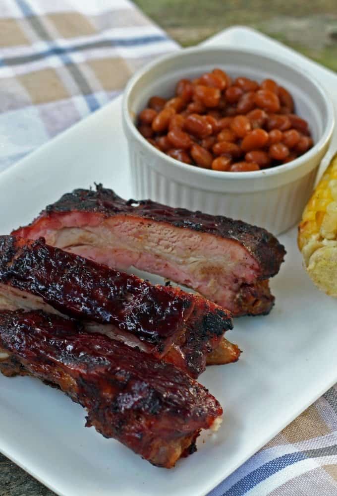 Blueberry Chipotle BBQ Babyback Ribs