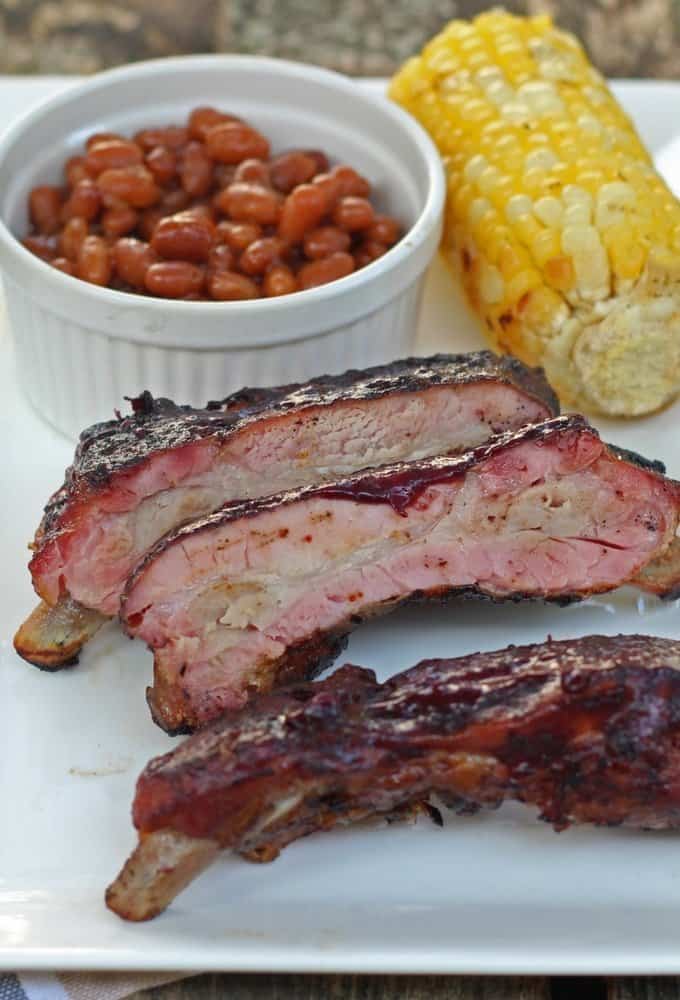 Blueberry Chipotle BBQ Babyback Ribs