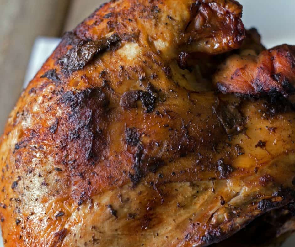 bourbon maple roasted turkey breast