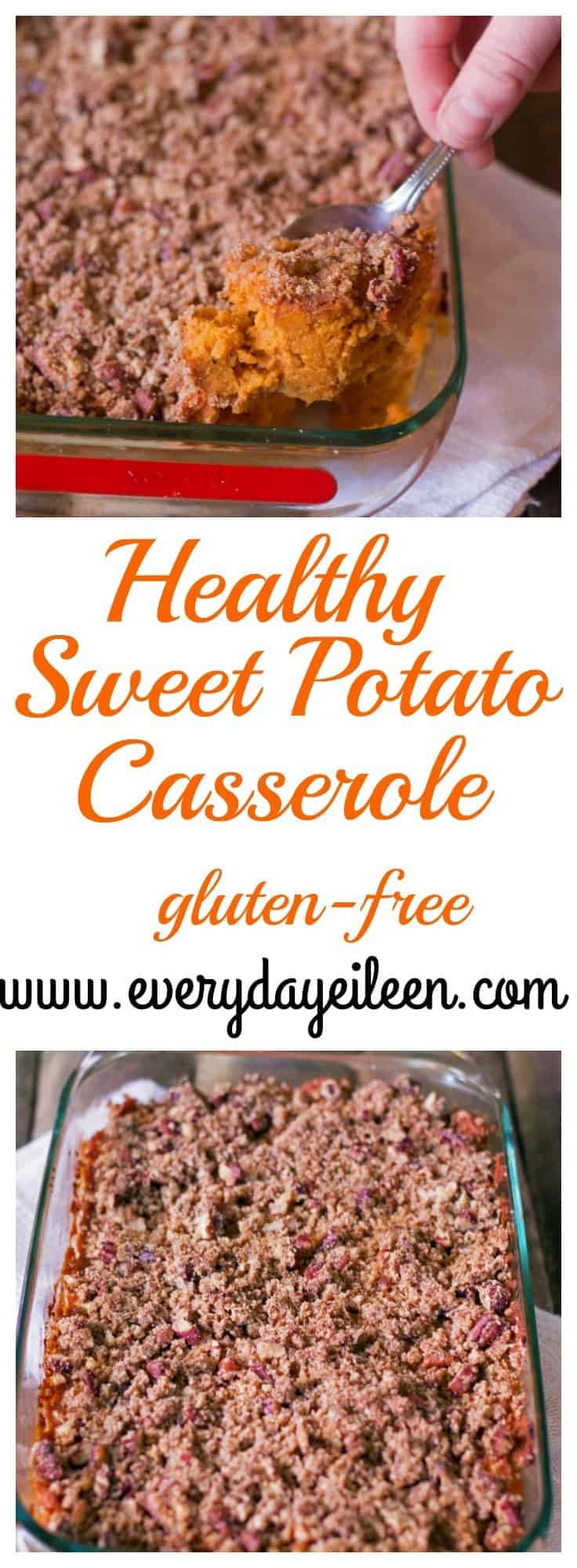 healthy sweet potato casserole