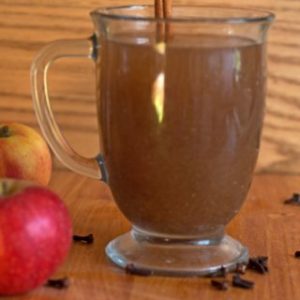 slow cooked apples and spices makes a delicious cider