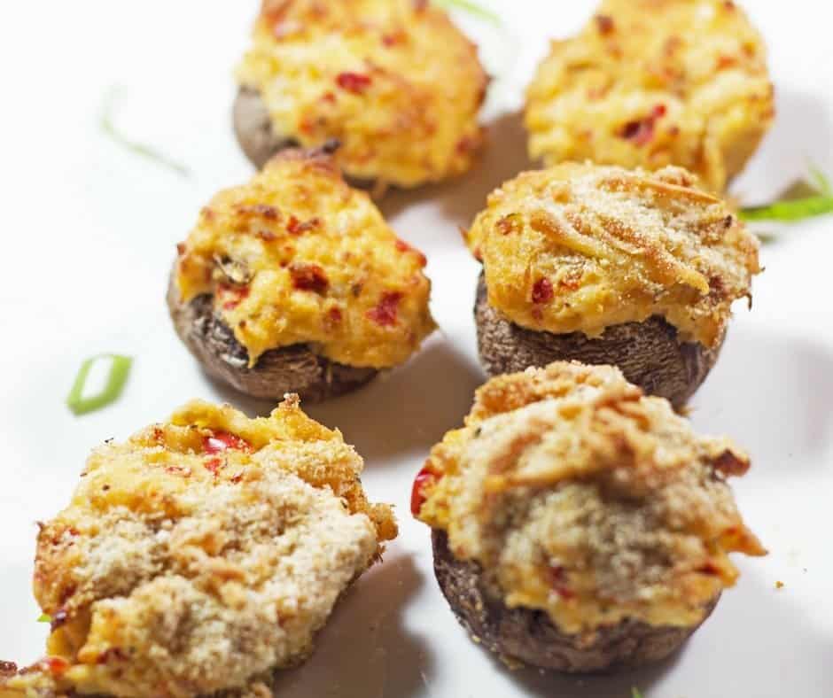 crab stuffed mushroom