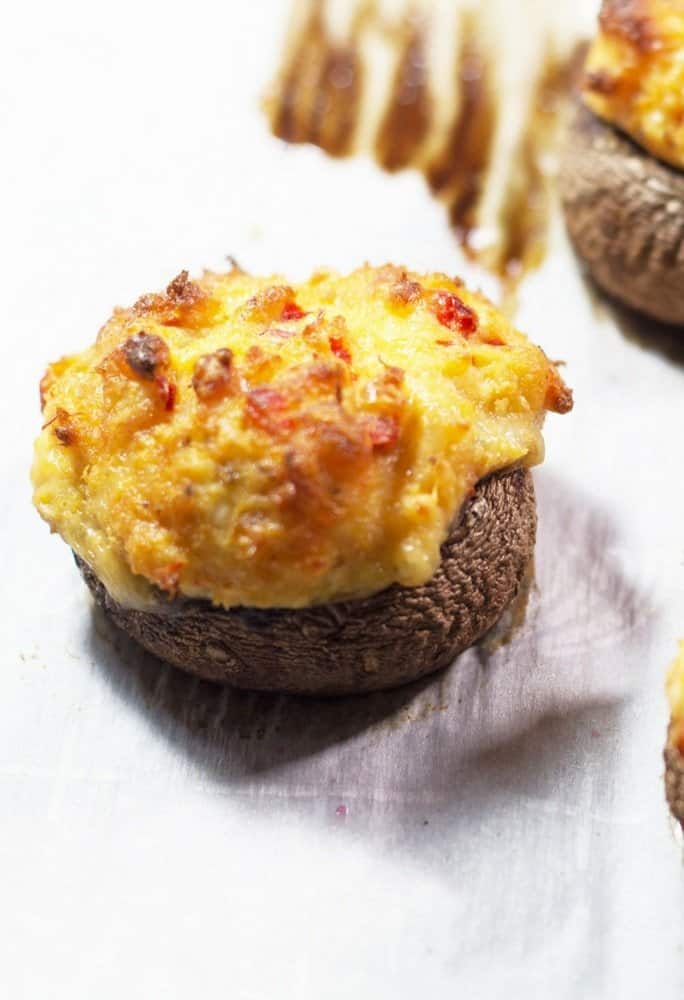 crab stuffed mushroom