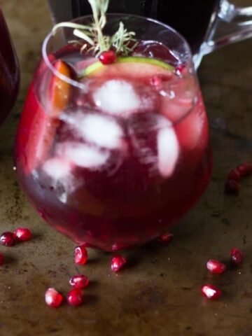 ultimate festive winter sangria