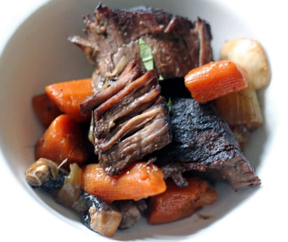 Pot Roast and Vegetables Braised in Red Wine Everyday Eileen