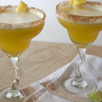 skinny pineapple mango margarita