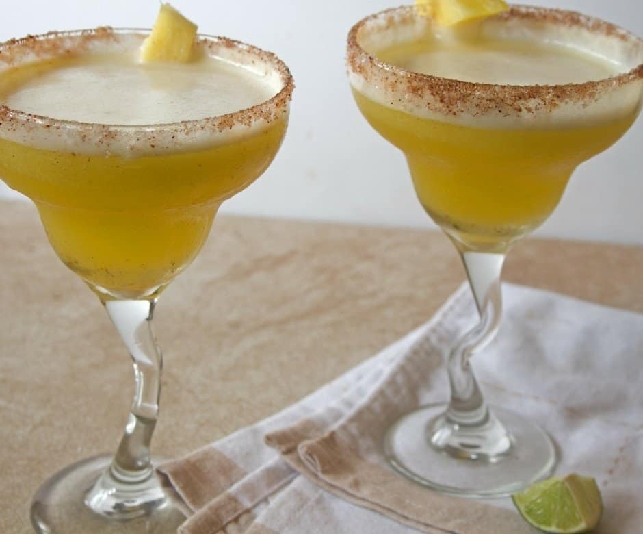 skinny pineapple mango margarita