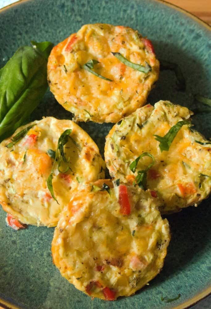 healthy vegetable egg muffin