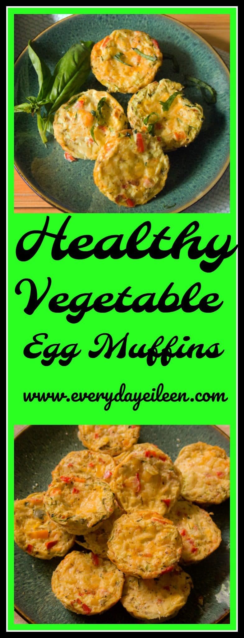 healthy vegetable egg muffin