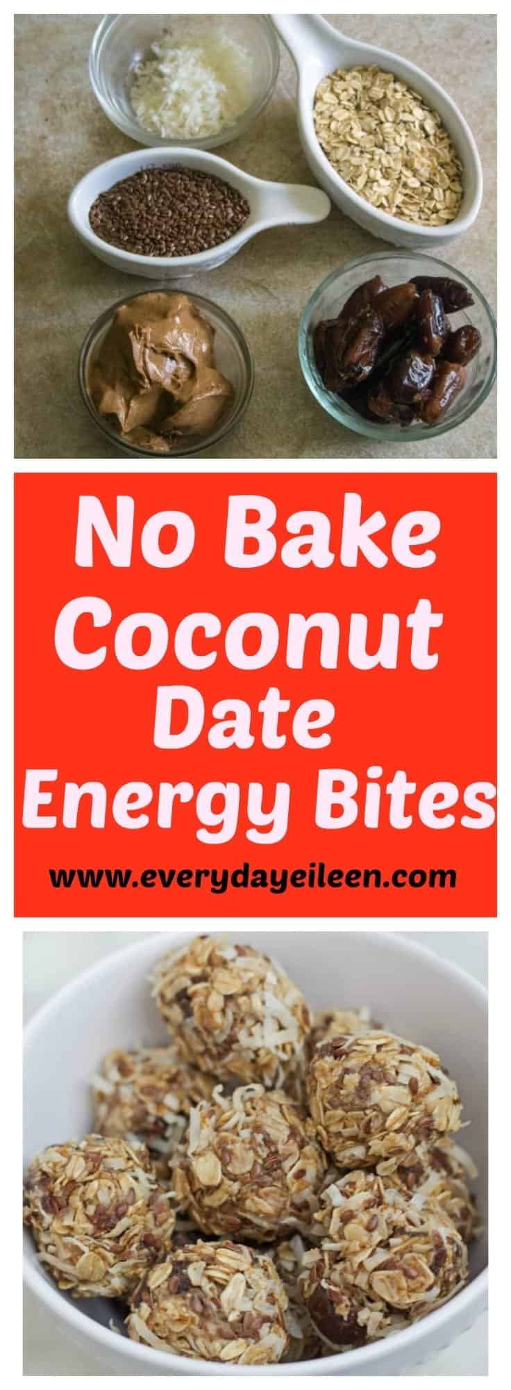 no-bake coconut date energy bites