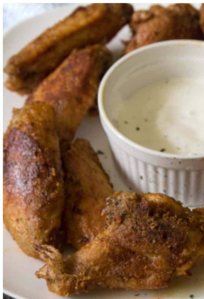 easy crispy baked chicken wings