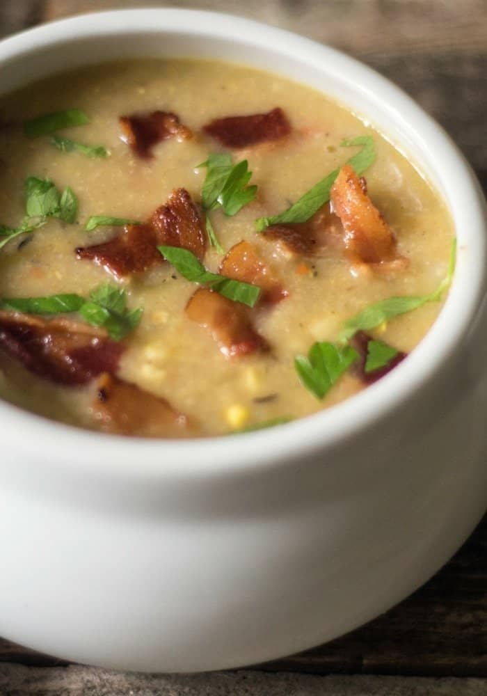 dairy free corn potato chowder 