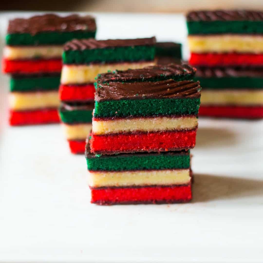 How To Make The Best Italian Rainbow Cookies Everyday Eileen