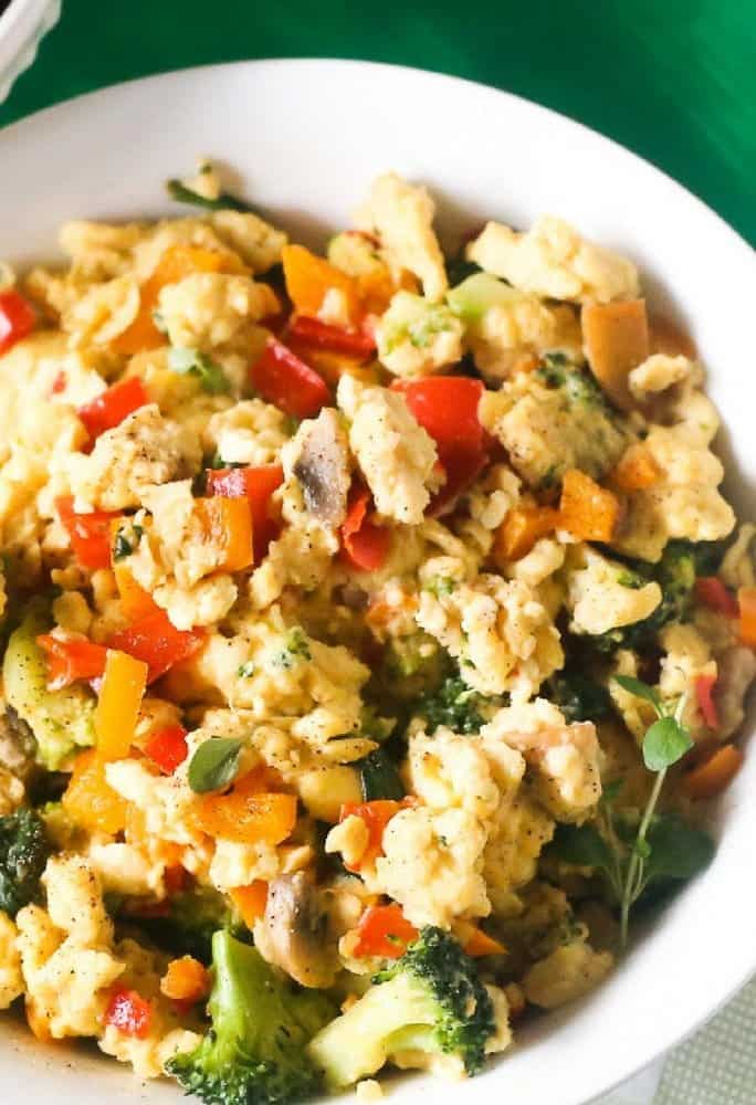 Healthy Veggie Egg Scramble Everyday Eileen Healthy Veggie Egg Scramble Everyday Eileen
