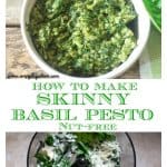 Basil Pesto that is nut-free and easy to make!