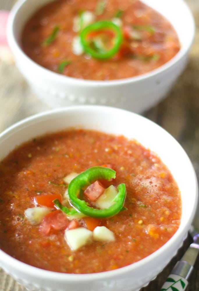 Easy Gazpacho Soup Recipe - Everyday Eileen