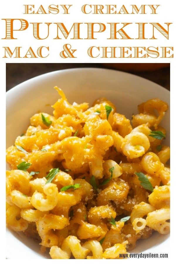 Pumpkin Mac and Cheese Recipe PumpkinWeek Everyday Eileen
