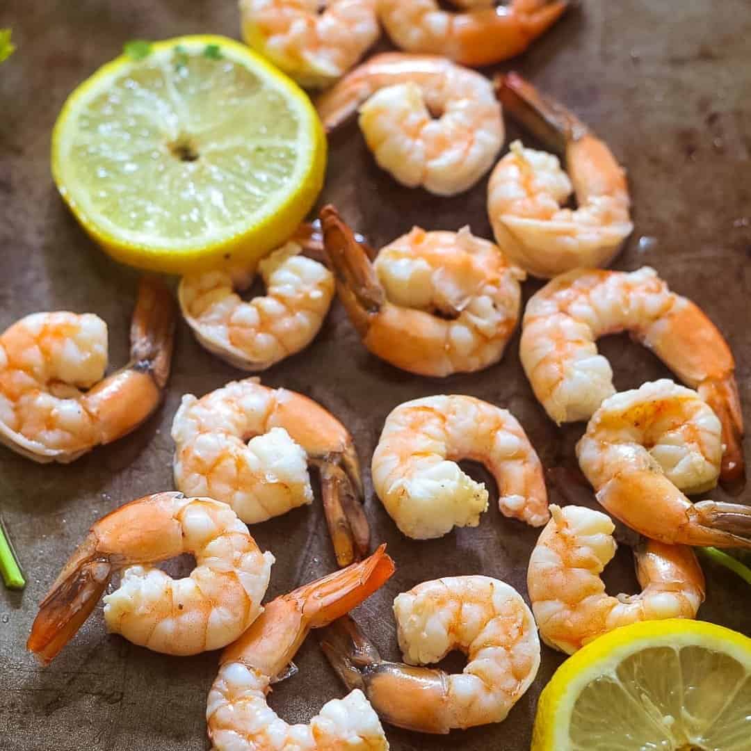 Citrus Poached Chilled Shrimp Cocktail I by the dozen – The Chef's