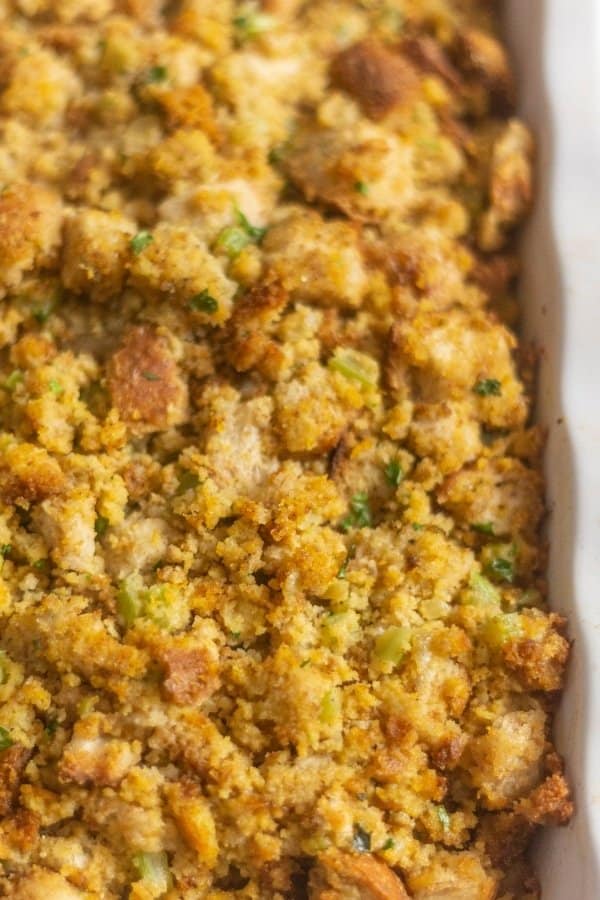 The Best Southern Cornbread Dressing - Everyday Eileen