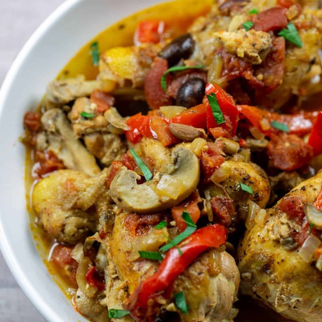 Instant Pot Chicken Cacciatore Recipe