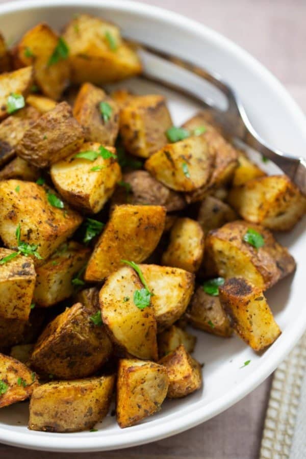Crispy Oven Roasted Potatoes Recipe | Everyday Eileen