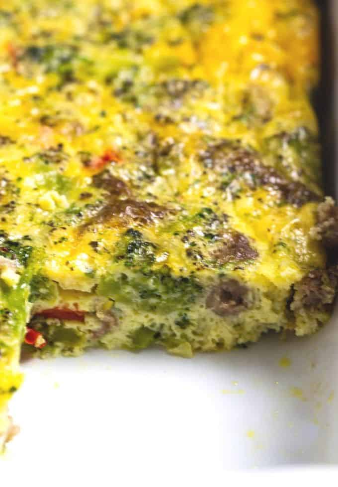 Easy Cheesy Sausage and Egg Casserole Everyday Eileen