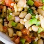 Beans, barley, and veggies make a delicious bean salad