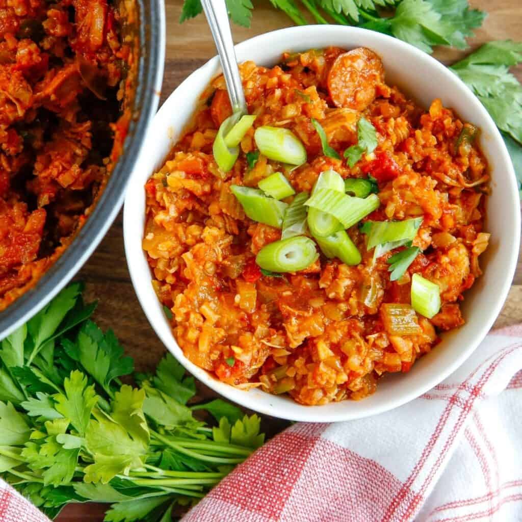 Low Carb Keto Jambalaya Recipe Everyday Eileen
