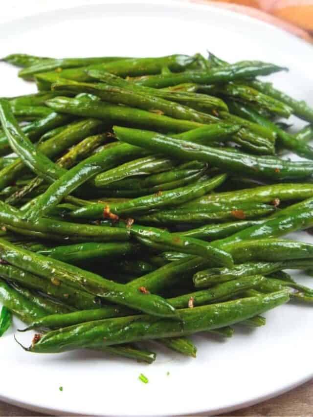 Roasted Green Beans Recipe