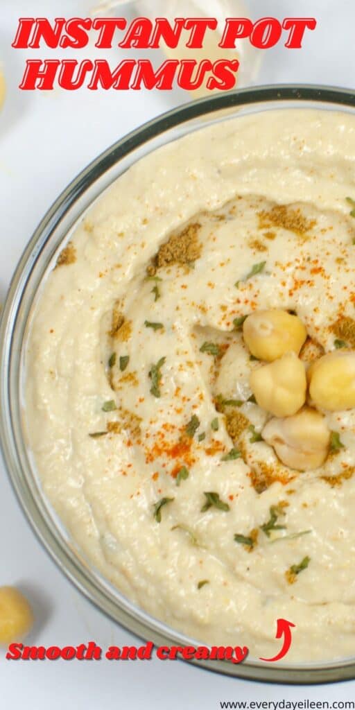 Hummus in a bowl