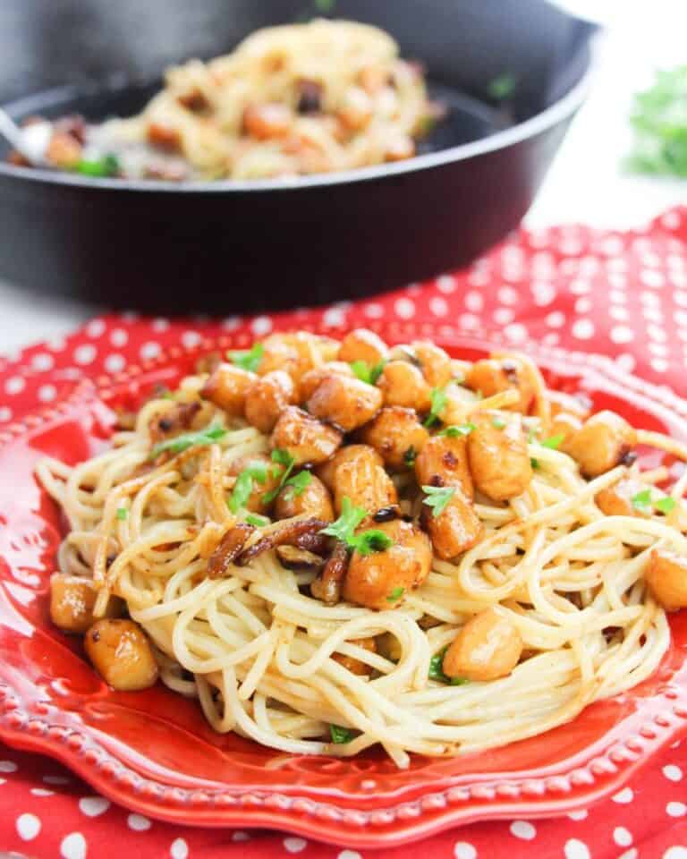 Brown Butter Scallop Pasta Recipe Everyday Eileen