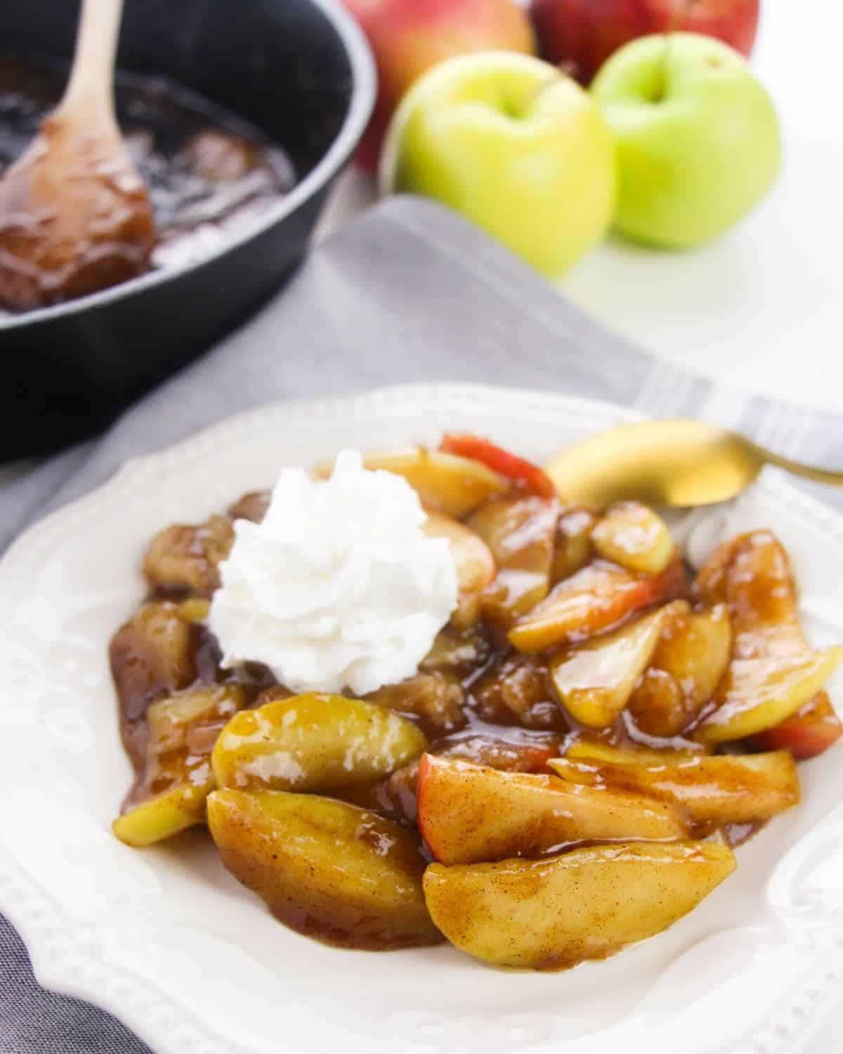 Cracker Barrel Fried Apples - Bowl Me Over