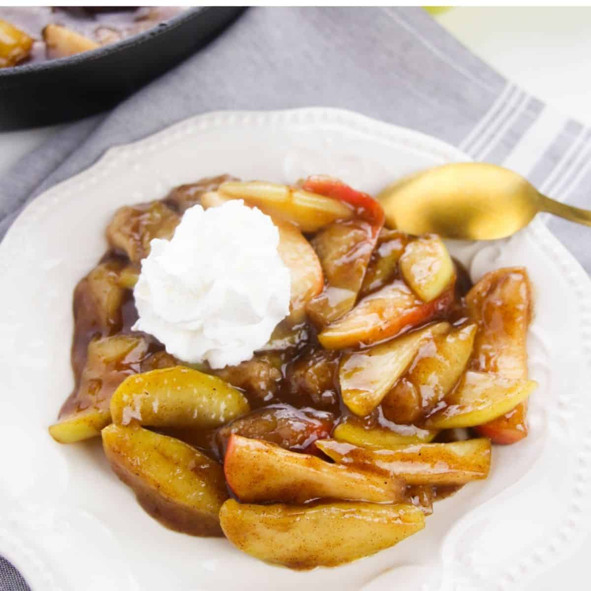 Southern Fried Apples Recipe Everyday Eileen