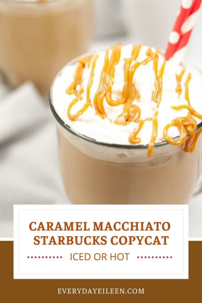 Caramel macchiato recipe