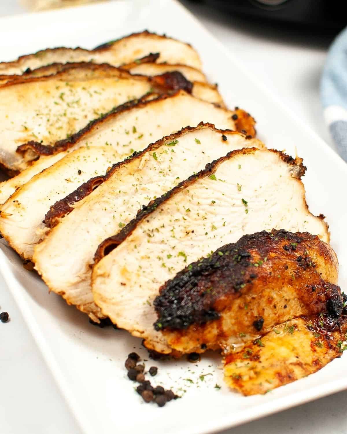 Juicy Air Fryer Turkey Breast