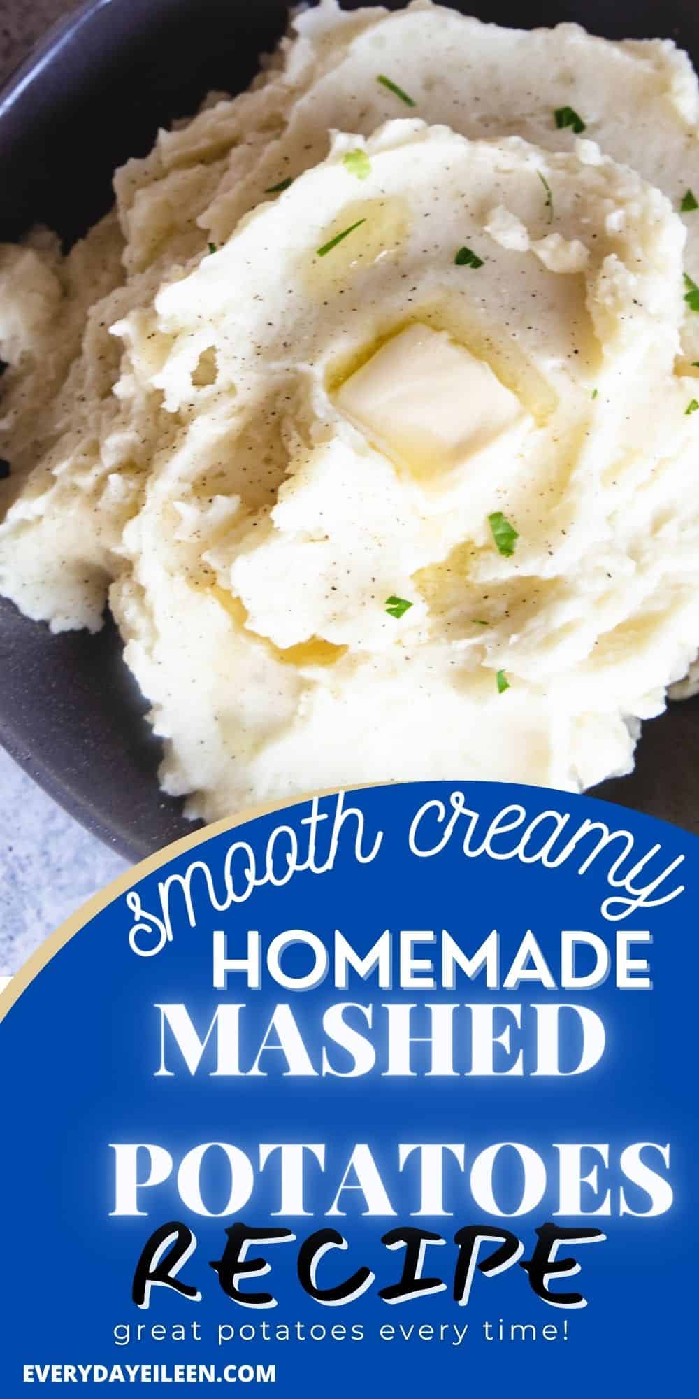 Homemade Mashed Potatoes Recipe - Everyday Eileen