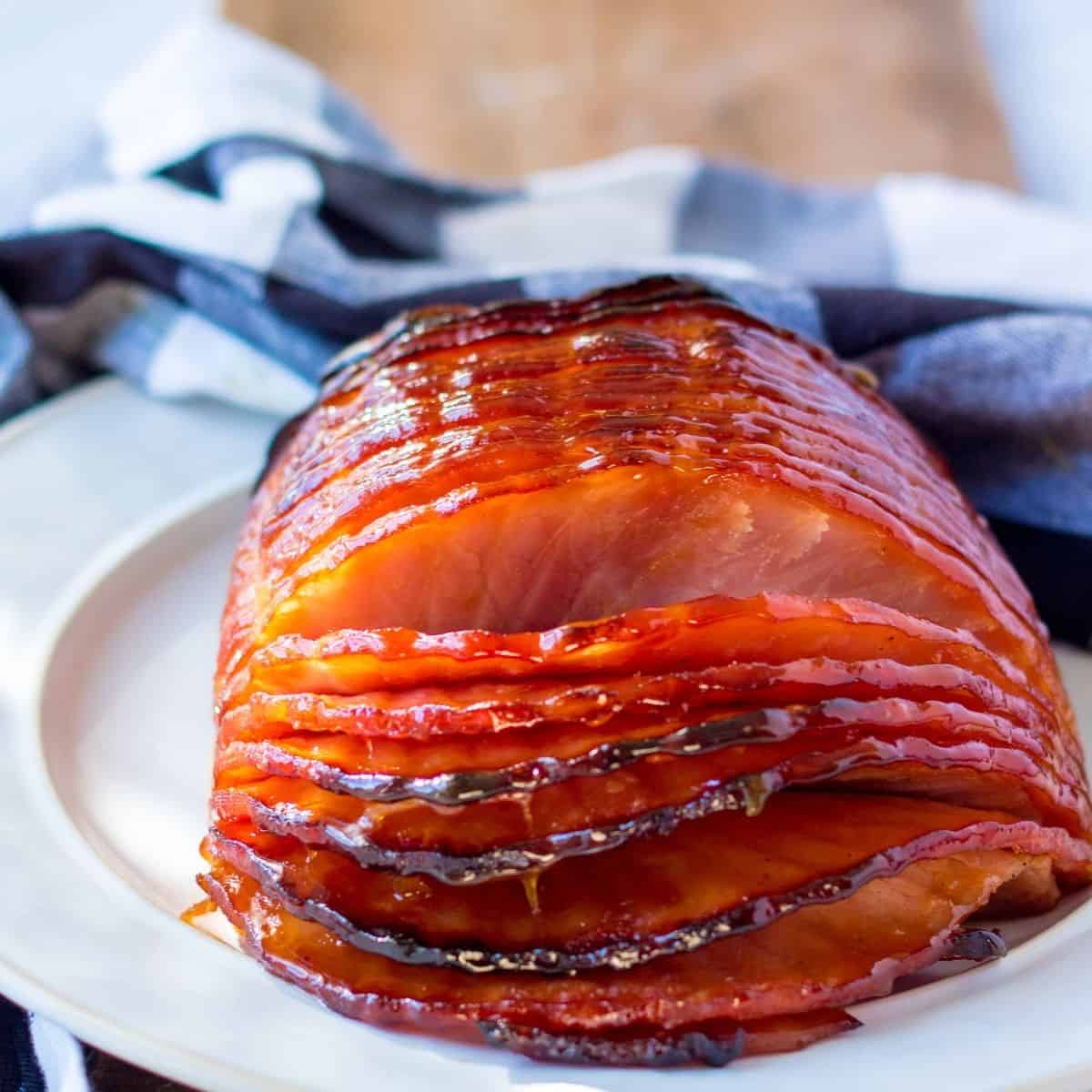 Maple Glazed Spiral Ham