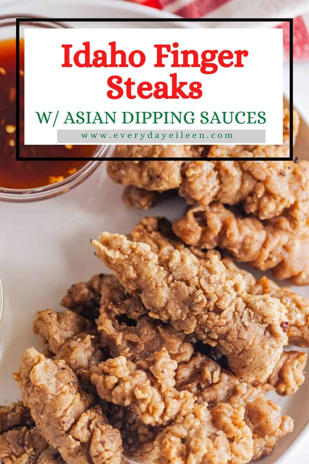 Idaho Finger Steaks with Asian Dipping Sauce Everyday Eileen