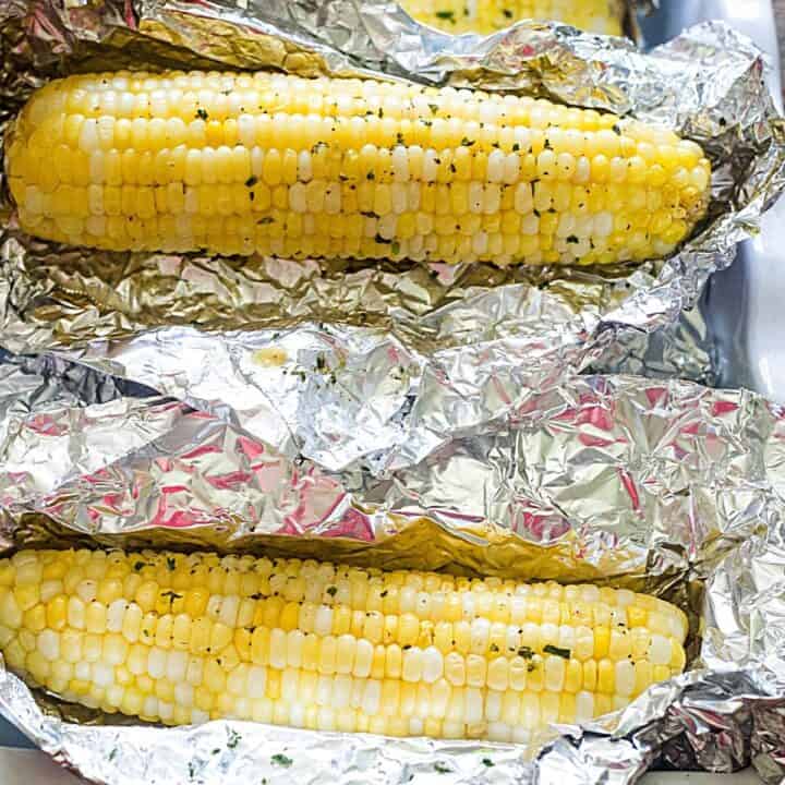 Easy Roasted Corn on the Cob - Everyday Eileen