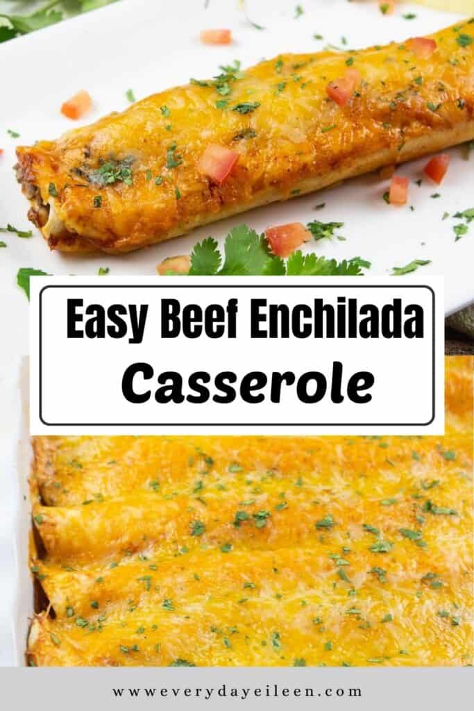 Easy beef enchilada recipe