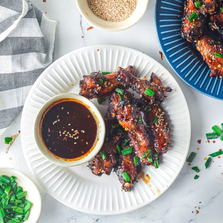Air Fryer Asian Sticky Chicken Wings Everyday Eileen