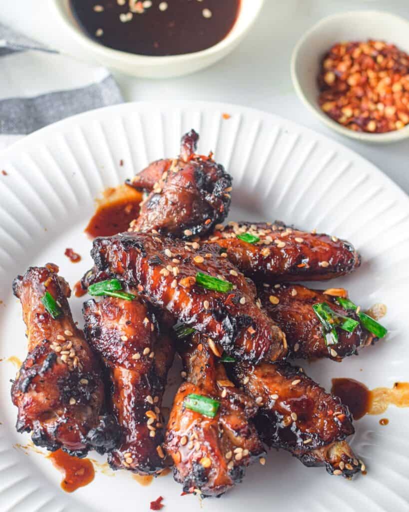 Air Fryer Asian Sticky Chicken Wings Everyday Eileen